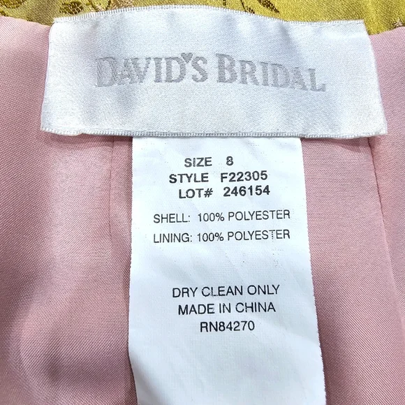 David's Bridal 2pc Skirt Set - Picture 9 of 12